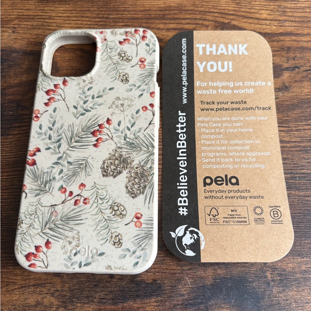 Pela iPhone 14 case - London Fog Winter Spice